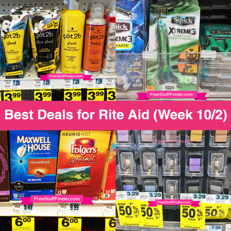 Best Deals for Rite Aid (Week 10/2-10/8)