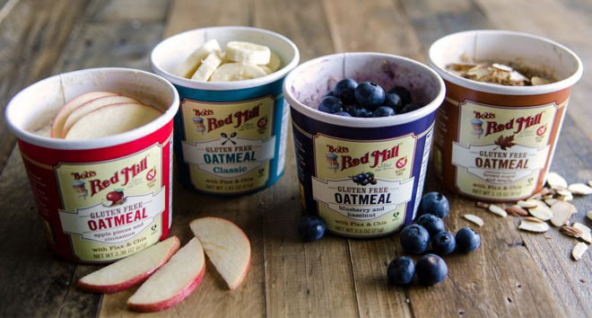 $0.19 (Reg $2) Bob's Red Mill Oatmeal Cups at Target