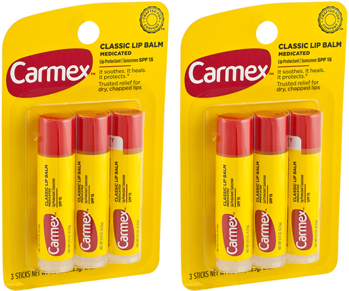 *HOT* $0.31 (Reg $3) Carmex Lip Balm 3 Packs at Target