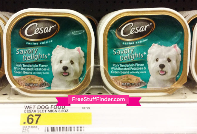 *HOT* $0.25 Cesar Wet Dog Food at Target (PRINT NOW!)