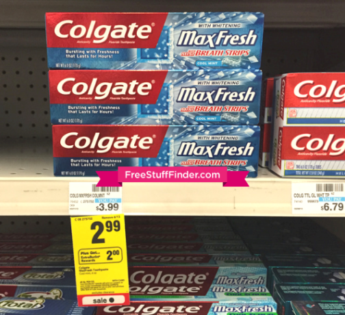 *HOT* $0.49 (Reg $4) Colgate Toothpaste at CVS