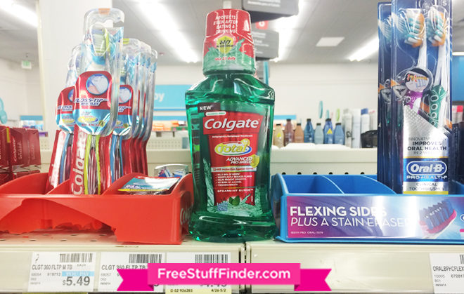 $0.49 (Reg $3.49) Colgate Total Mouthwash at CVS