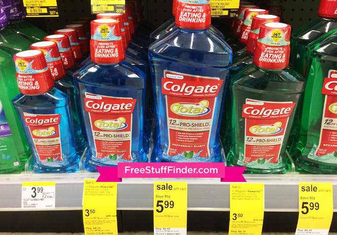 FREE Colgate Mouthwash at Walgreens