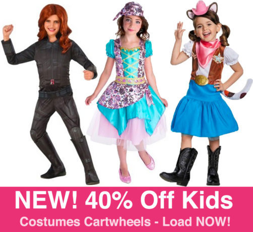 *NEW* 40% Off Select Kids Halloween Costumes Cartwheel Offers (Load Now!)