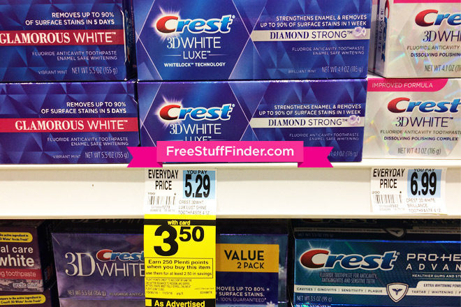 FREE Crest 3D White Toothpaste & Oral-B Toothbrushes at Rite Aid + $0.10 Moneymaker