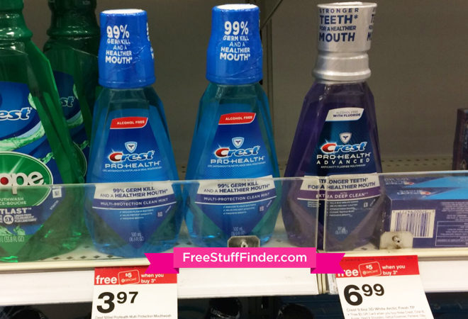 *HOT* $1.17 (Reg $3.97) Crest Mouthwash at Target