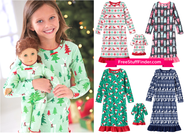 *HOT* $7.68 (Reg $24) Matching Toddler & Doll 2-Piece Nightgown Sets