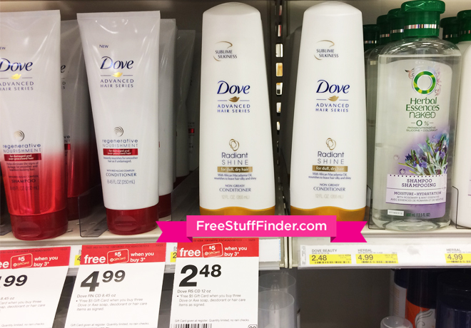 FREE Dove Radiant Shine Shampoo + $3.64 Moneymaker at Target (Today Only!)