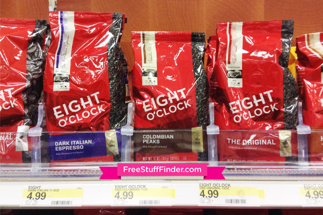 $2.99 (Reg $5) Eight O'Clock Ground Coffee at Target