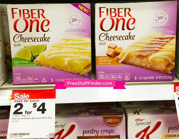 *HOT* $0.75 (Reg $3) Fiber One Cheesecake Bars at Target