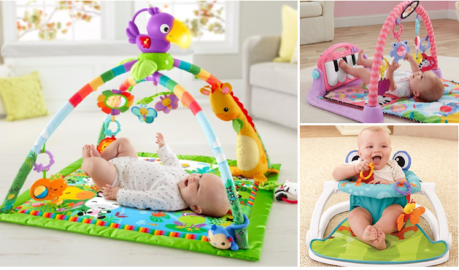 *HOT* $26.88 (Reg $50) Fisher-Price Kick and Play Piano Gym