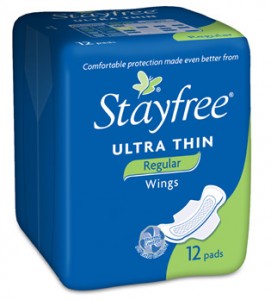 Free Stayfree Ultra Thin Sample