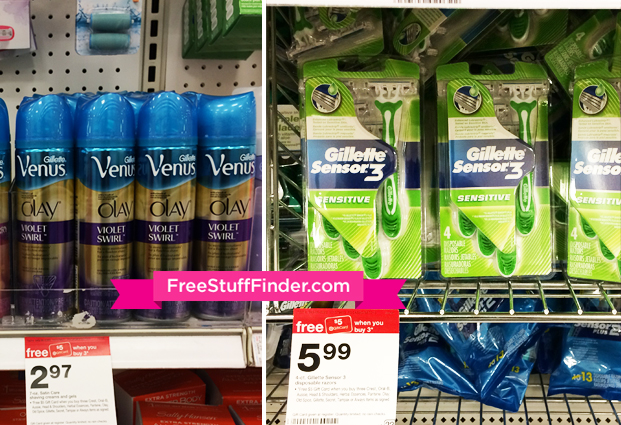 *HOT* FREE Gillette Razors & Shave Gel + $0.07 Moneymaker at Target