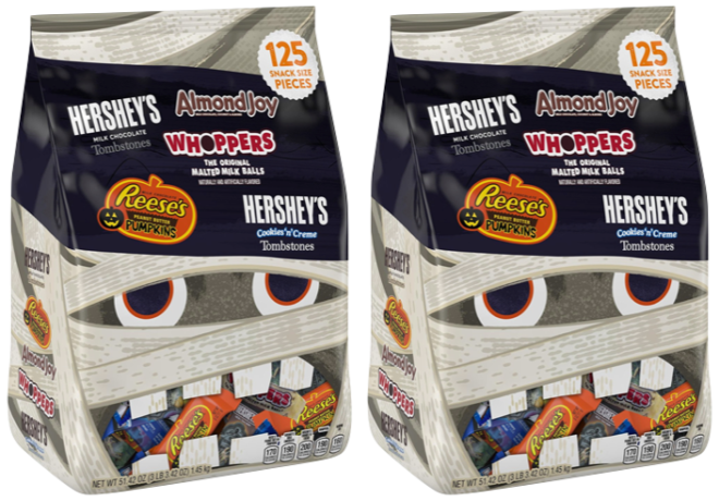 $9.74 (Reg $15) Hershey's 125-Piece Halloween Candy (Just $0.07 Each!)