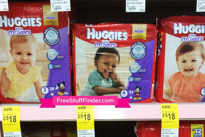 $5 (Reg $12) Huggies & Pull-Ups Jumbo Pack Diapers at Walgreens