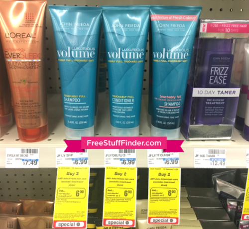 *HOT* $0.99 (Reg $7) John Frieda Shampoo or Conditioner at CVS