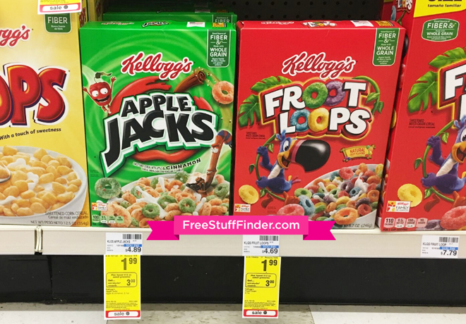 *HOT* $0.82 (Reg $4.89) Kellogg's Cereal at CVS