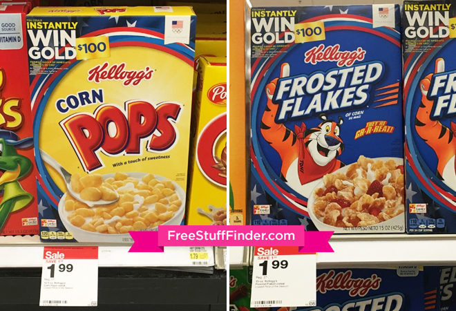 *HOT* $1.19 (Reg $3.19) Kellogg's Cereals at Target