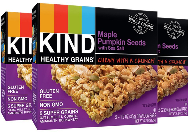 $7.67 Kind Bars 15-Count + FREE Shipping