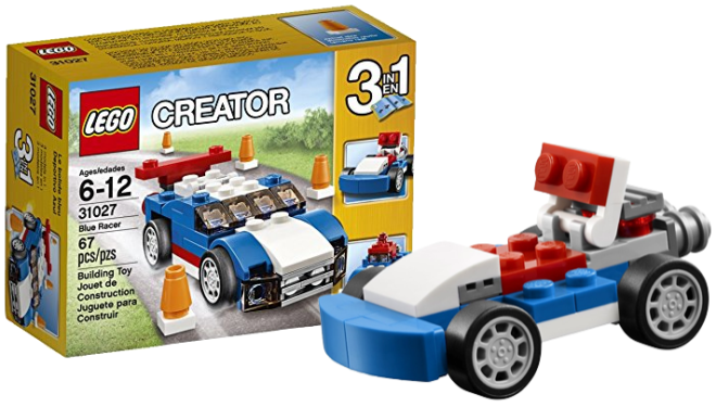 $3.99 (Reg $7) LEGO Creator Blue Racer Set