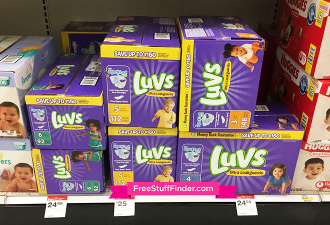 *HOT* $14.65 (Reg $25) Luvs Diapers Value Pack at Target