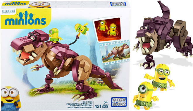 *HOT* $13.75 (Reg $35) Mega Bloks Minions Dino Ride (BEST PRICE!)