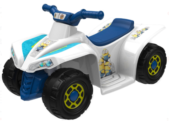*HOT* $39 (Reg $79) Minions Quad Ride-On + Free Pickup