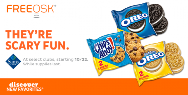 FREE Nabisco Cookies at Sam's Club