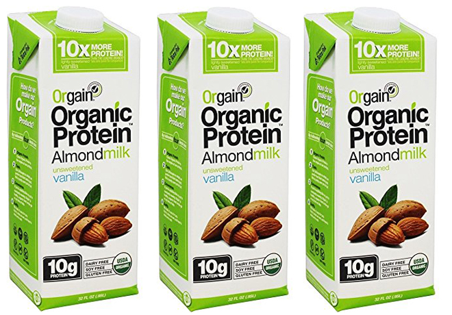 $0.98 (Reg $4) Orgain Organic Protein Almond Milk at Walmart