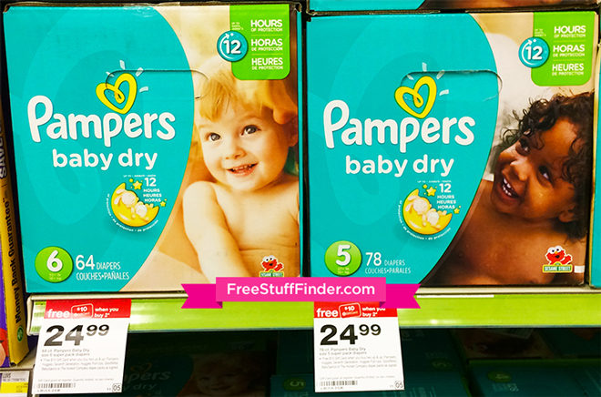 *HOT* $13.74 (Reg $25) Pampers Super Pack Diapers at Target (Today Only)