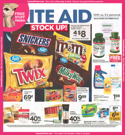 *HOT* Rite Aid Ad Preview (Week 10/16 – 10/22)