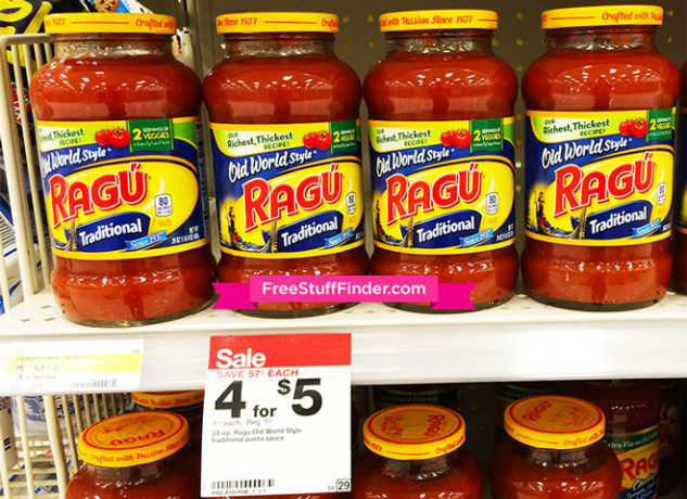 *HOT* $0.15 (Reg $1.82) Ragu Pasta Sauce at Target (Today Only!)