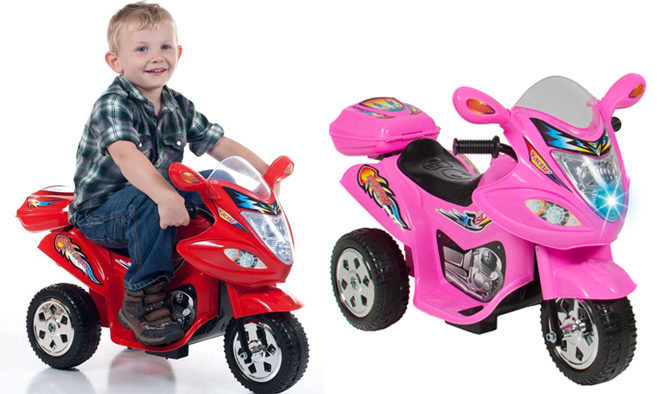 $47.95 (Reg $120) Kids Ride-On Motorcycle + FREE Shipping