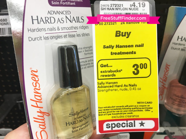 $1.19 (Reg $4.19) Sally Hansen Hard As Nails Treatment at CVS (No Coupons Needed!)
