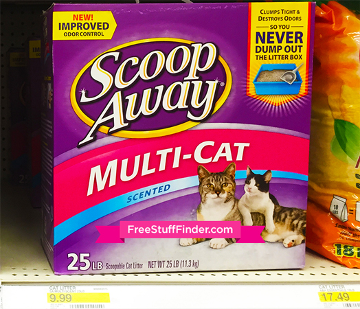 *HOT* $4.49 (Reg $10) Scoop Away Cat Litter at Target