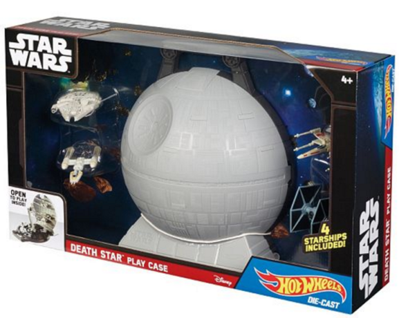 *HOT* $15.30 (Reg $60) Star Wars Death Star Play Case & 4 Starships + FREE Pickup