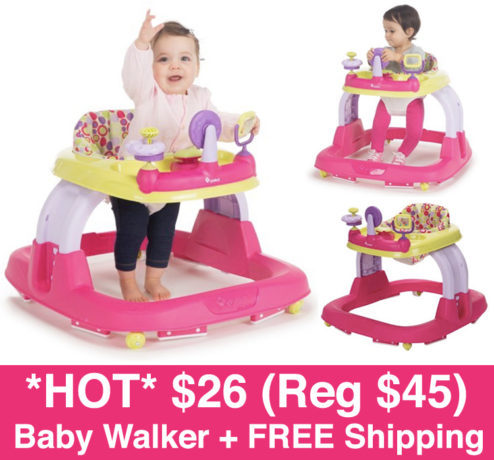 *HOT* $26 (Reg $45) Safety 1st Baby Developmental Walker + FREE Shipping