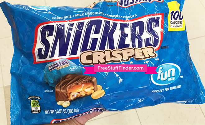 *HOT* $0.74 (Reg $4) Snickers Crisper Fun Size at Walgreens (Today Only!)