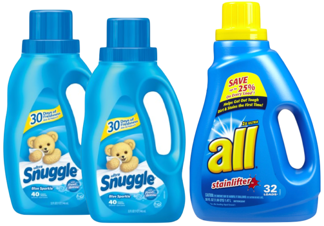 $2.15 (Reg $5.29) Snuggle & All Detergent at Walgreens