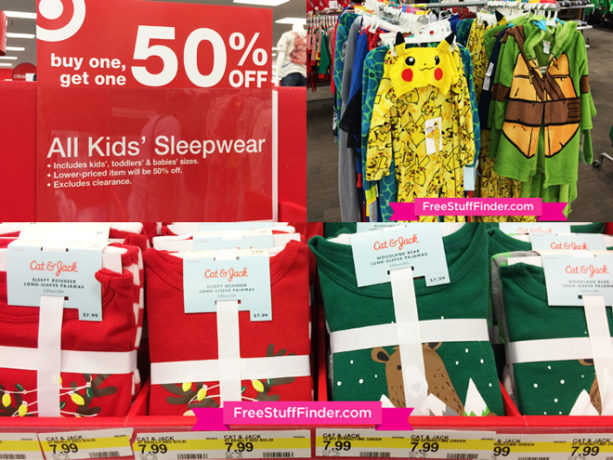 *HOT* B1G1 50% Off Kids Sleepwear at Target