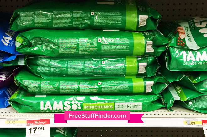 $7.99 (Reg $18) Iams Dry Dog Food at Target (Print Now!)