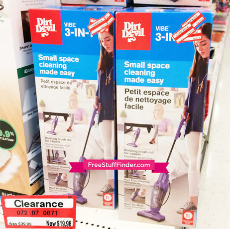 *HOT* NEW 20% Off Clearance Vacuums & Floorcare Cartwheel