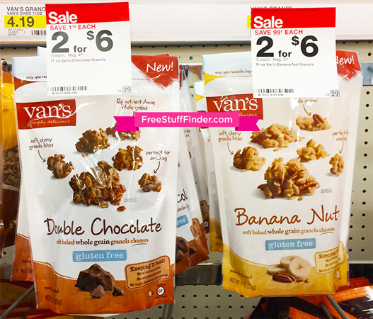 *HOT* $0.85 (Reg $4.19) Van’s Gluten Free Granola at Target (Today Only!)