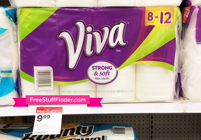 $6.29 (Reg $10) Viva Paper Towels at Target