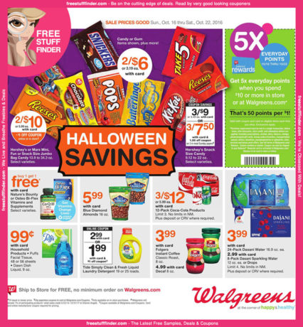 *HOT* Walgreens Ad Preview (Week 10/16 – 10/22)