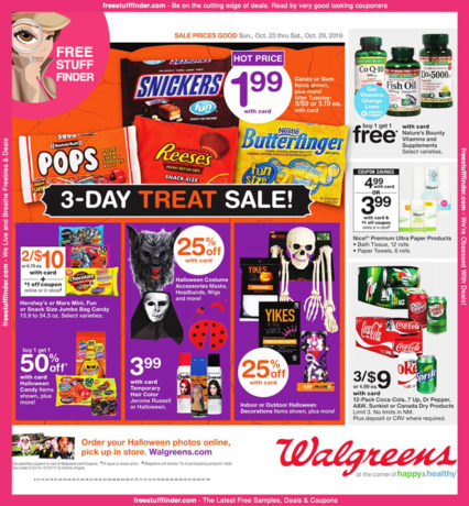 *HOT* Walgreens Ad Preview (Week 10/23 – 10/29)