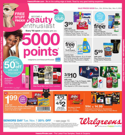 *HOT* Walgreens Ad Preview (Week 10/30 – 11/5)
