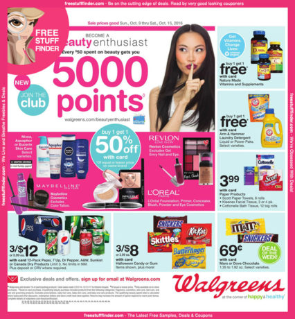 *HOT* Walgreens Ad Preview (Week 10/9 – 10/15)