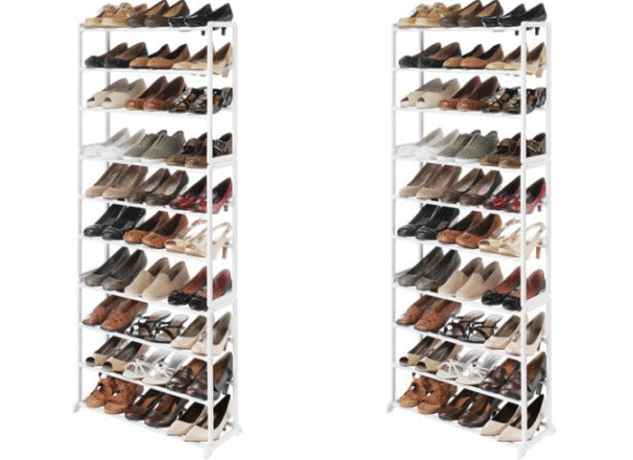 $14.88 (Reg $21) Shoe Tower Rack + FREE Pickup