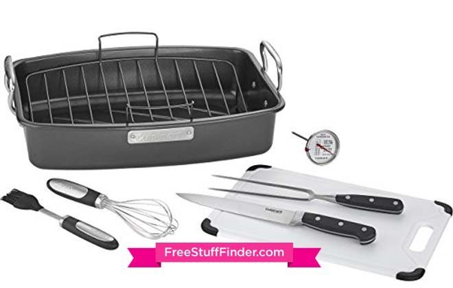 *HOT* $59.99 (Reg $150) Cuisinart 8-Pc Ovenware Roasting Set + FREE Shipping (Today Only)